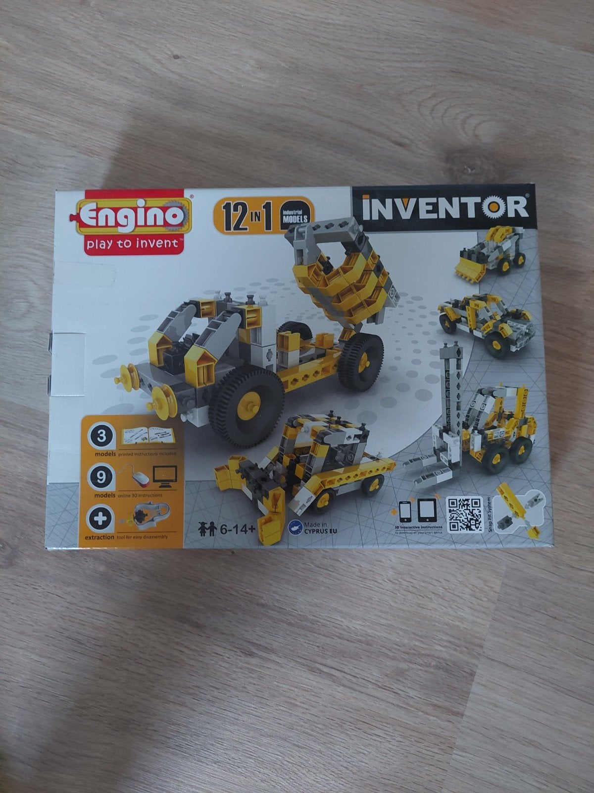 Engino Inventor 12-in-1 Bouwset - Industriële Voertuigen, Ophalen, Nieuw, Overige merken