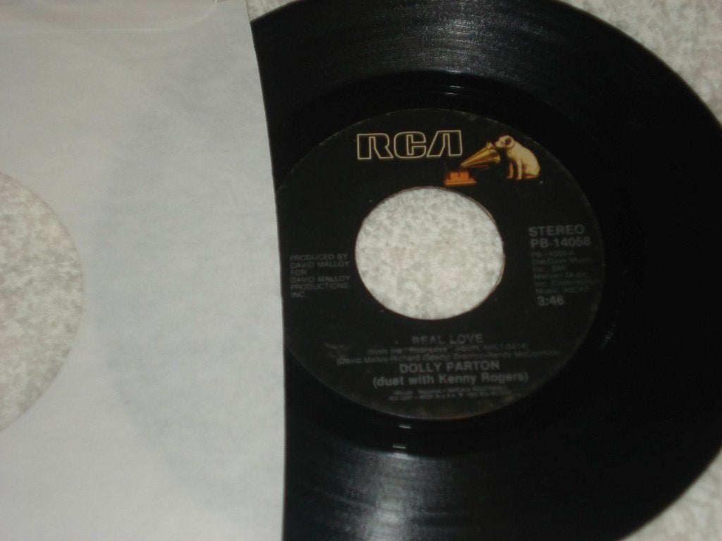 Dolly Parton   Real Love   Usa   Orgineel, Originele persing, Ophalen of Verzenden, Zo goed als nieuw, Country en Western