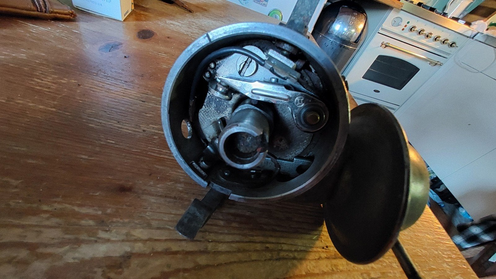 Bosch stroomverdeler voor vw type 1 motor , vw t2 , kever, Ophalen of Verzenden, Gebruikt, Oldtimer onderdelen