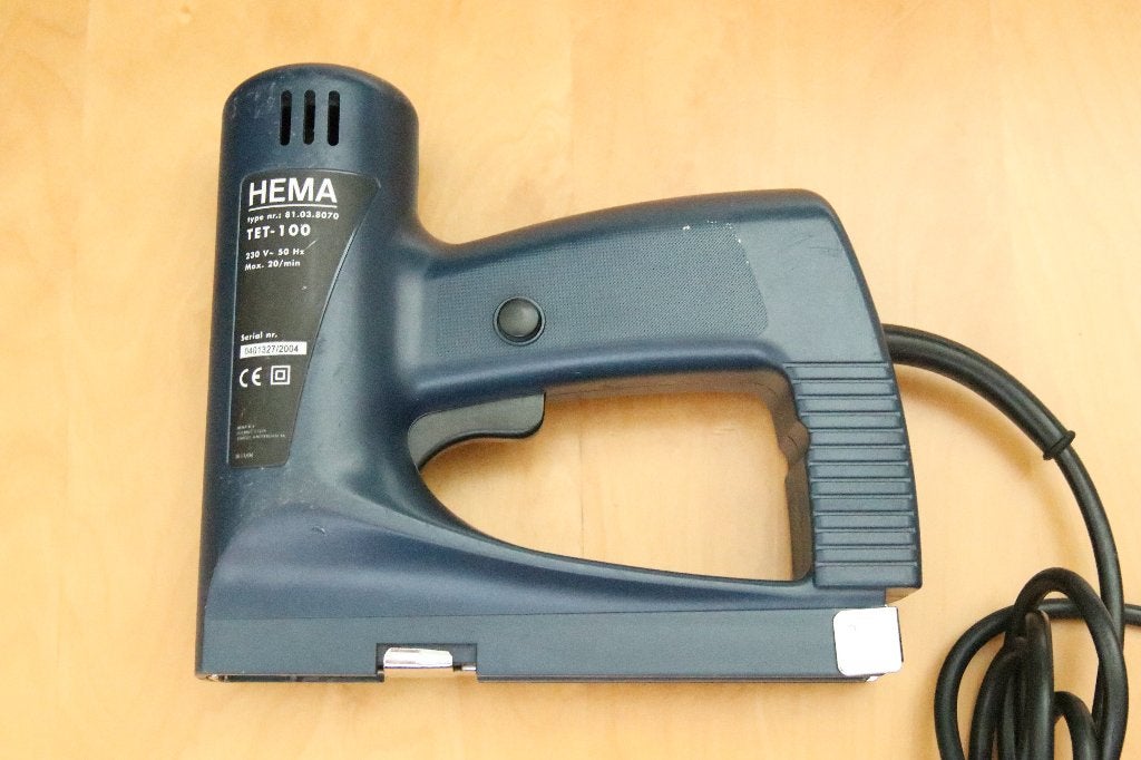 Elektrisch nietapparaat Hema, Ophalen, Gebruikt, Tacker/nietmachine, Overige merken