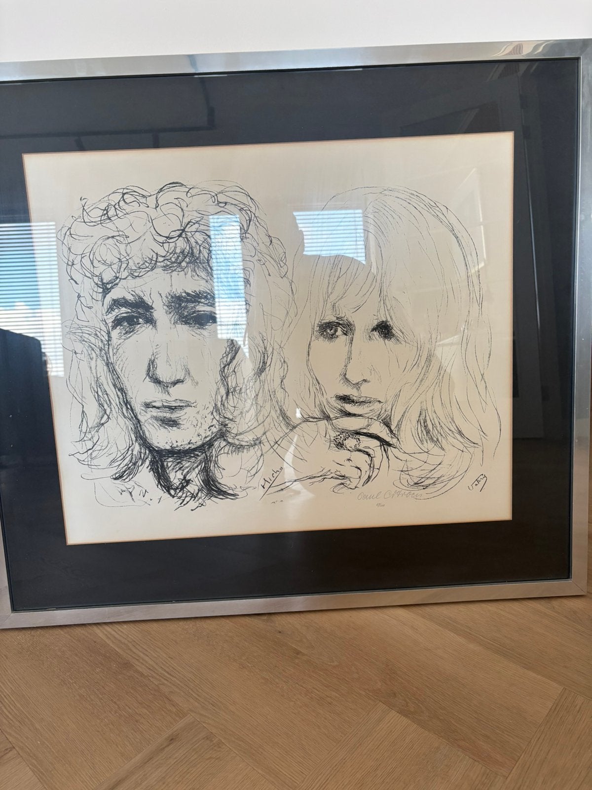 Handgesigneerde Paul Citroen litho (69/100) - Ingelijst, Ophalen