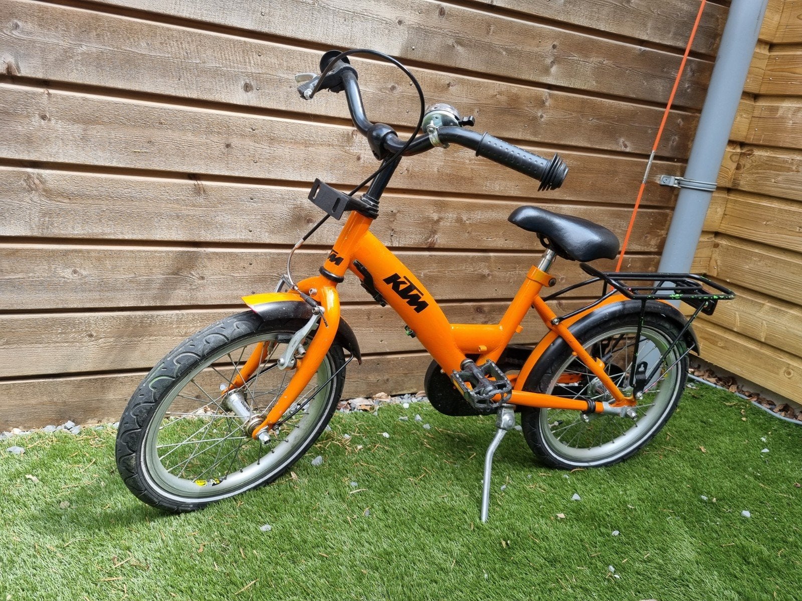 16" kinderfiets, Ophalen, Gebruikt, Terugtraprem, 16 tot 20 inch