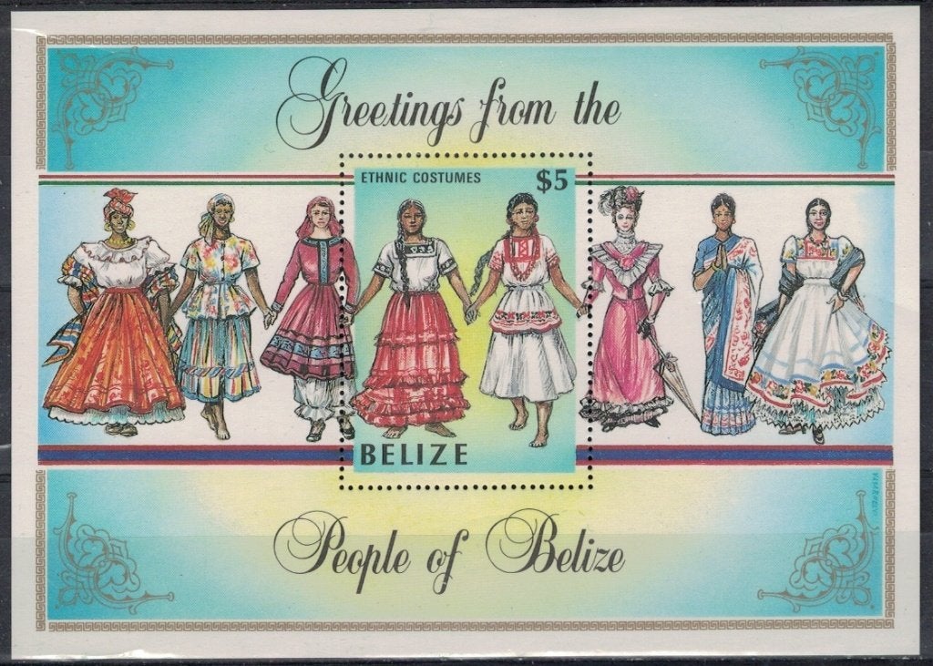 B1172 Belize Blok postfris, Postzegels en Munten, Verzenden, Postfris, Midden-Amerika