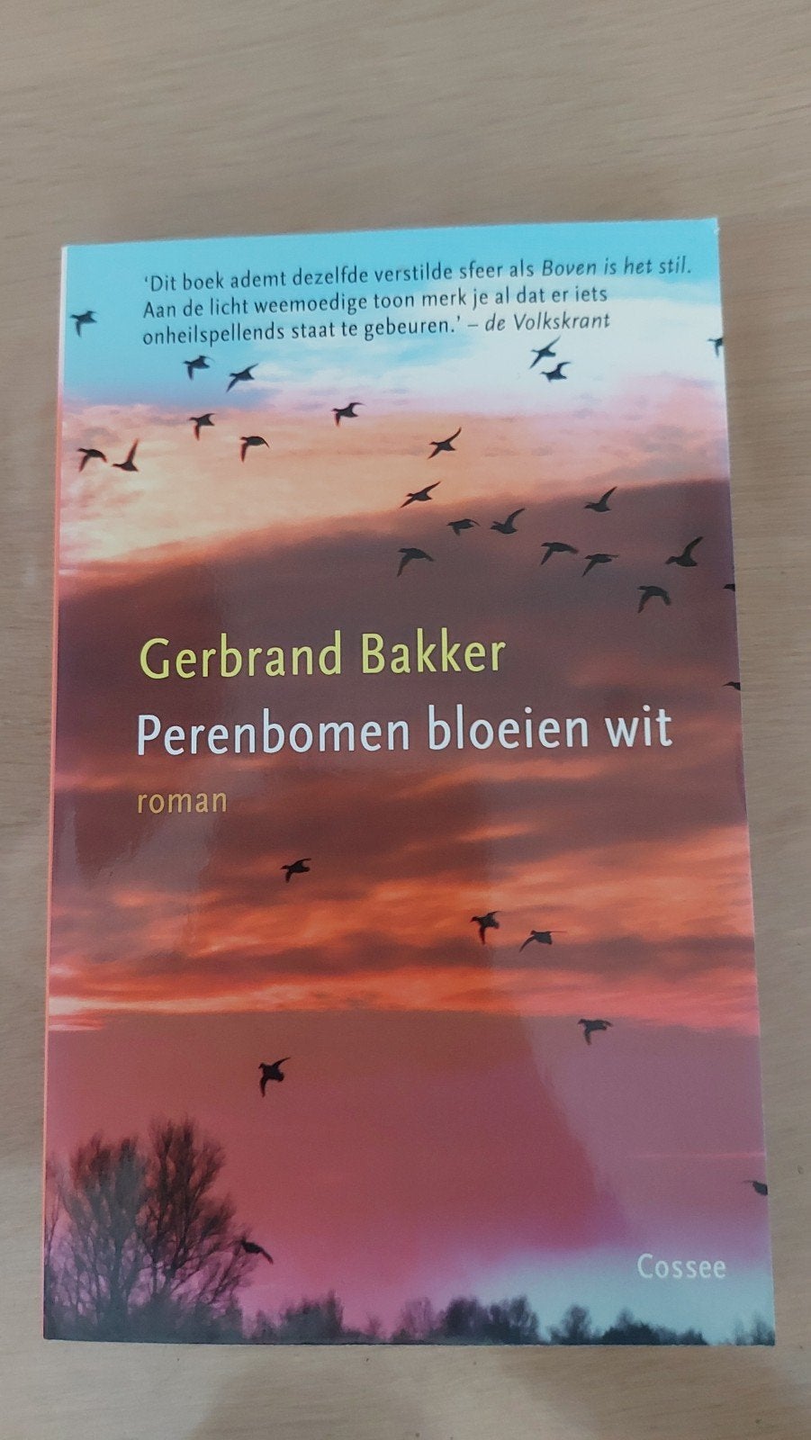 BB7: Gerbrand Bakker - Perenbomen bloeien wit, Gerbrand Bakker, Ophalen of Verzenden, Zo goed als nieuw, Nederland