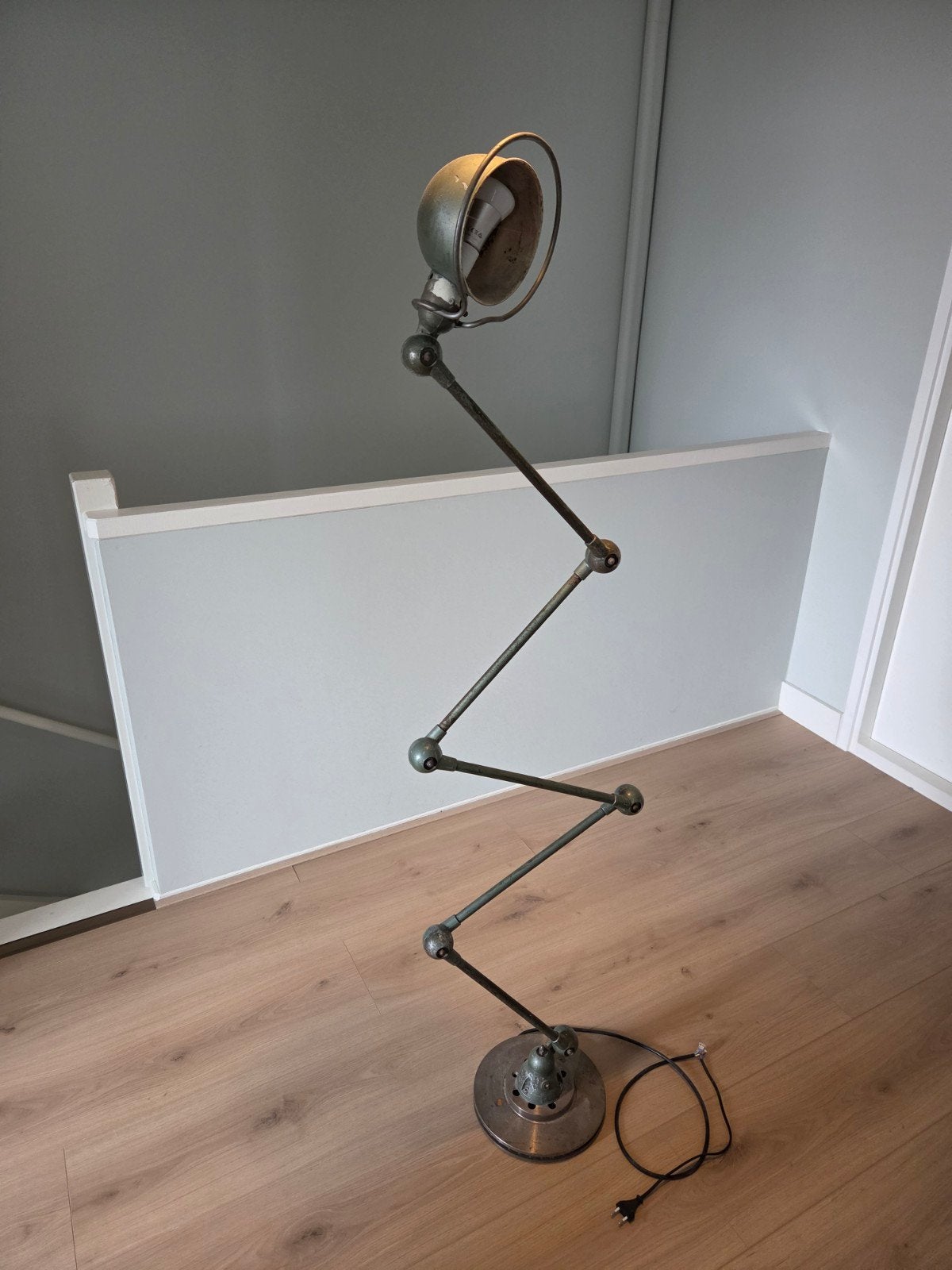 Originele Vintage Jielde Lamp met 5 Armen, Ophalen