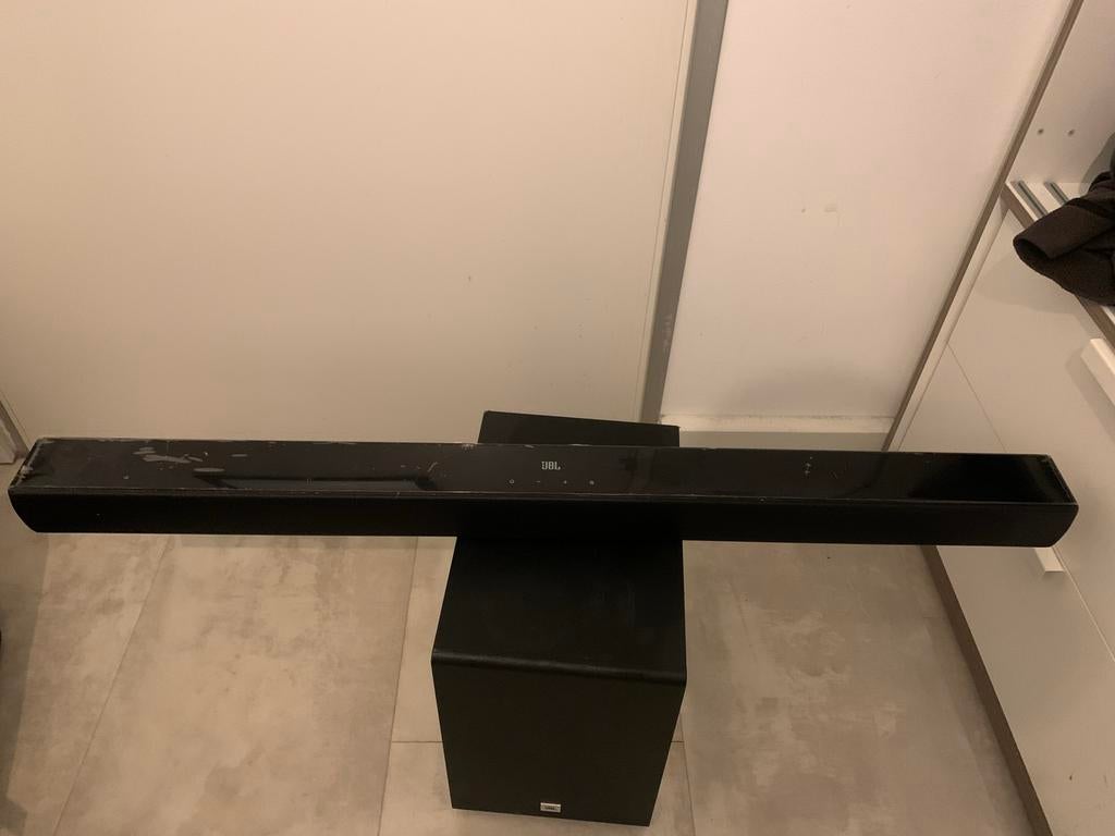 JBL Soundbar met Subwoofer - Krachtig Geluid, Ophalen of Verzenden, Met externe subwoofer, Gebruikt