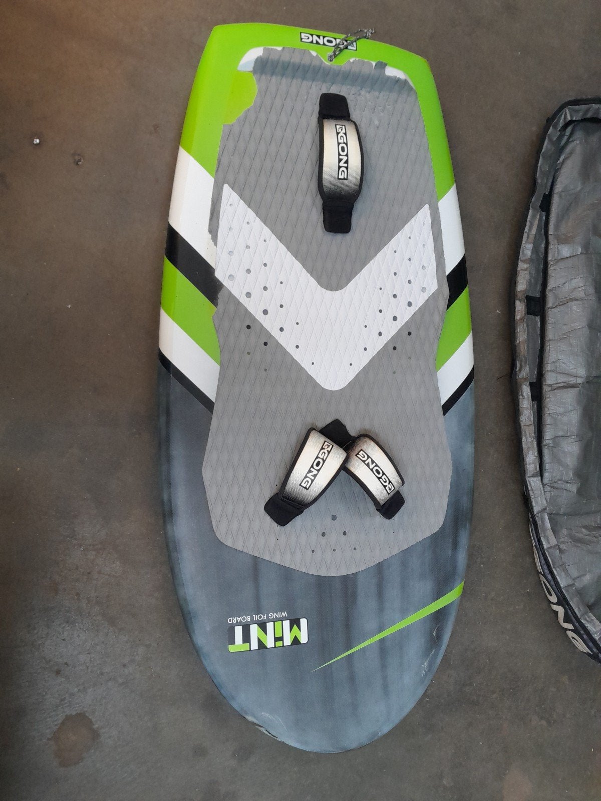 Gong Mint 80l 4'8 carbon wing board met boardbag wingfoil, Ophalen, Gebruikt, Wingsurf-board