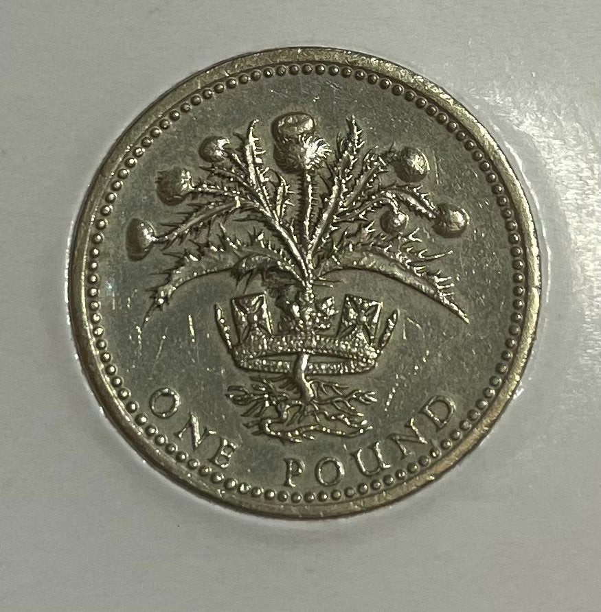 1 pond Engeland 1984, Ophalen of Verzenden, Overige landen