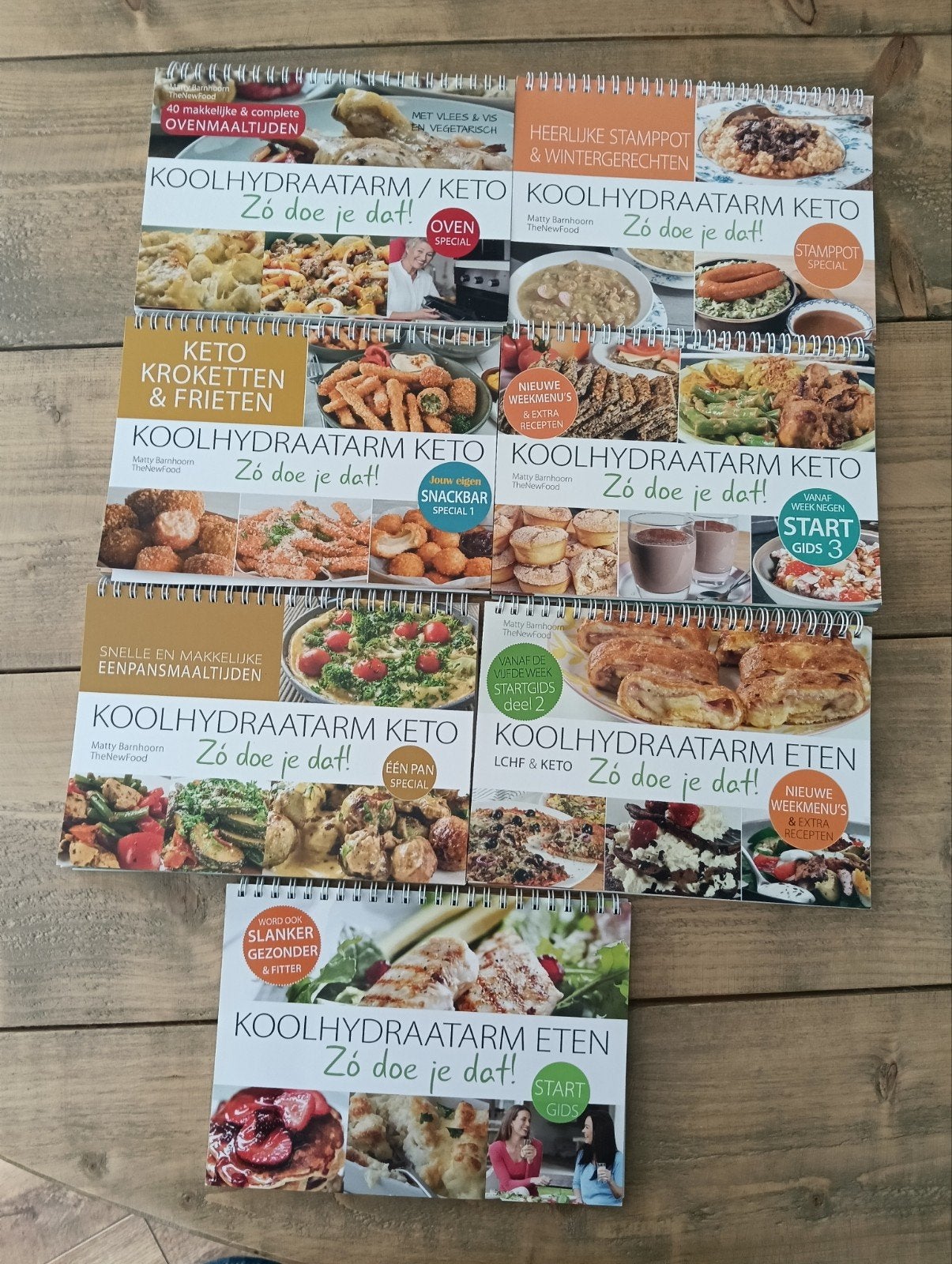 Koolhydraatarm/Keto kookboeken - Diverse edities, Boeken, Hoofdgerechten, Ophalen of Verzenden, Zo goed als nieuw, Matty Barnhoorn