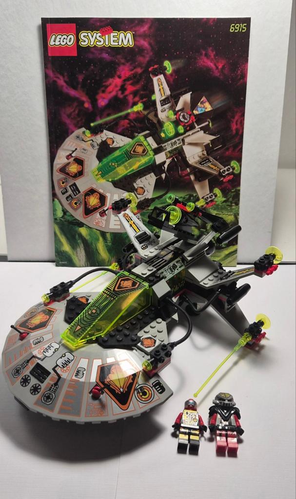 Lego 6915 Warp Wing Fighter - Compleet met boekje, Gebruikt, Lego, Ophalen of Verzenden, Space