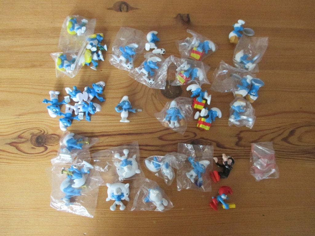 Smurfen 2008 Albert Heijn 32 stuks., Verzamelen, Ophalen of Verzenden, Zo goed als nieuw, Verschillende Smurfen, Poppetje, Figuurtje of Knuffel