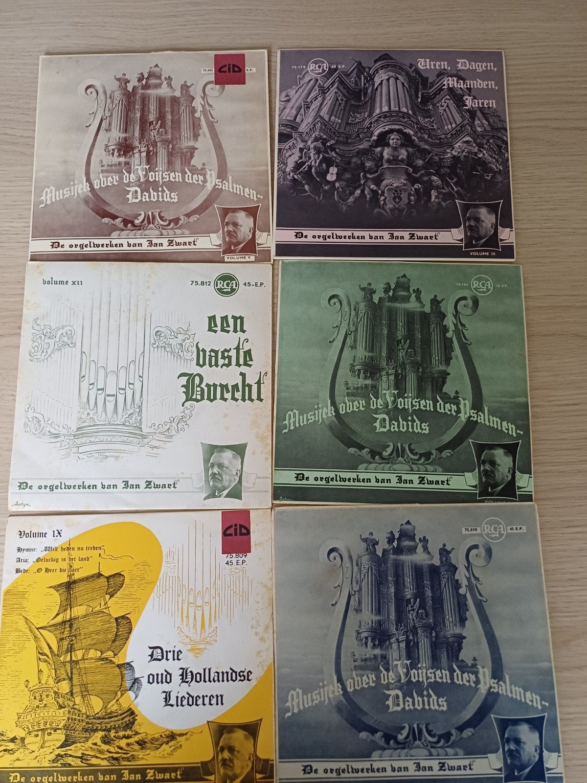 Jan Zwart - Orgelmuziek (45 toeren single, vinyl), Cd's en Dvd's, Gebruikt, Klassiek, 7 inch, Ophalen of Verzenden