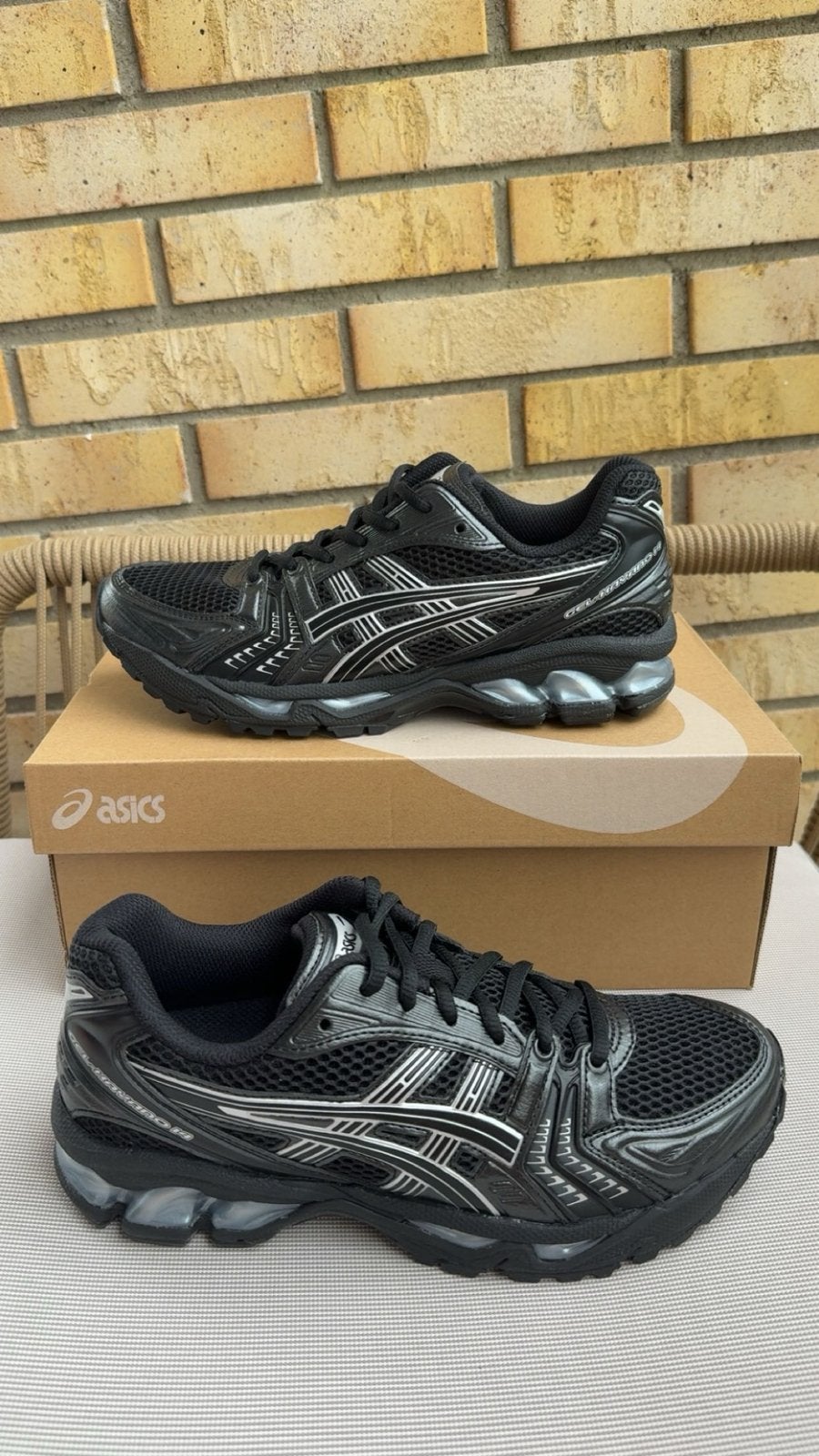MAAT 39 - Asics gel kayano 14 sneakers schoenen dames, Zwart, Nieuw, Ophalen of Verzenden, Sneakers of Gympen