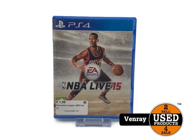 Playstation 4 game: NBA live 15, Flex Ltd., Zo goed als nieuw, https://flex.com/contact-us, Nobelstraat 10, 5807 GA Oostrum LB, Limburg, Nederland