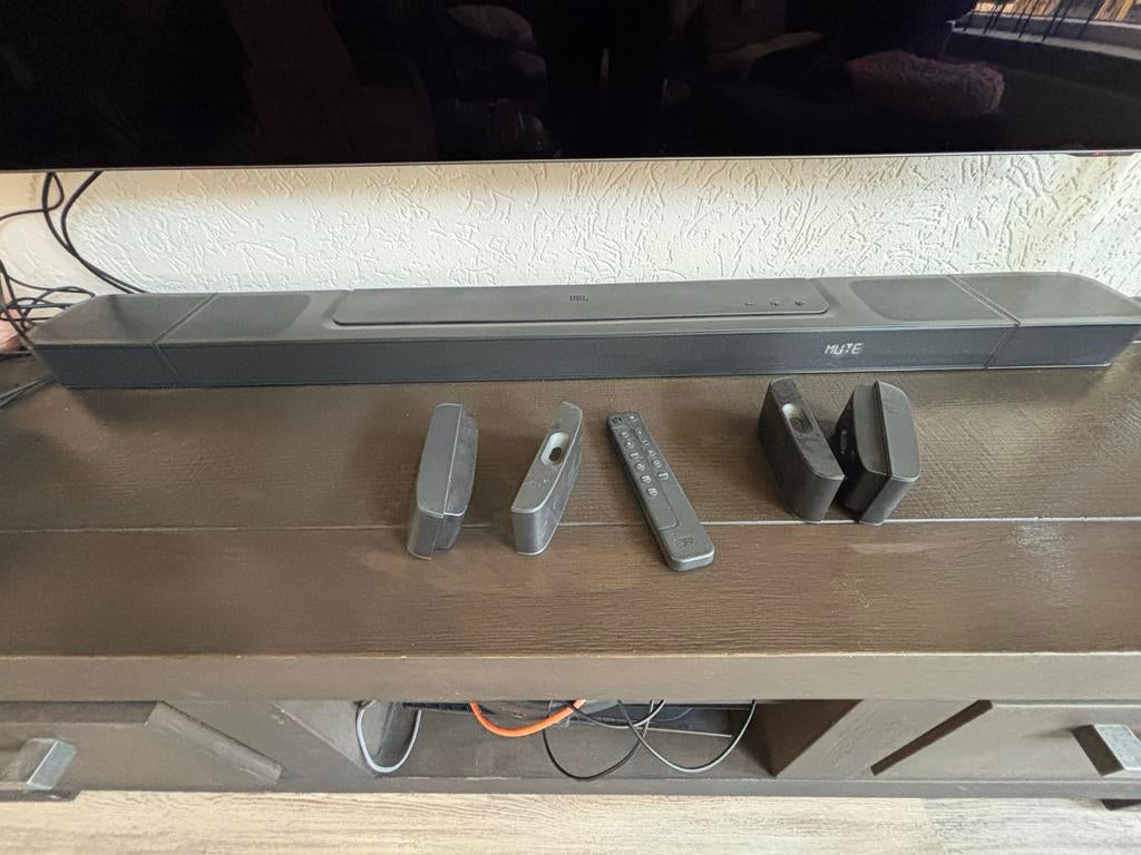 JBL Bar 1000 inclusief subwoofer, Audio, Tv en Foto, Ophalen, Bluetooth, Gebruikt