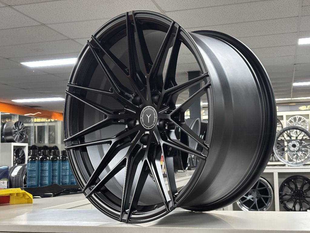 YANAR FORGED YF.01 20 INCH BREEDSET MERCEDES C63 S COUPE, Auto-onderdelen, Banden en Velgen, Velg(en), 285 mm, Nieuw, Ophalen of Verzenden