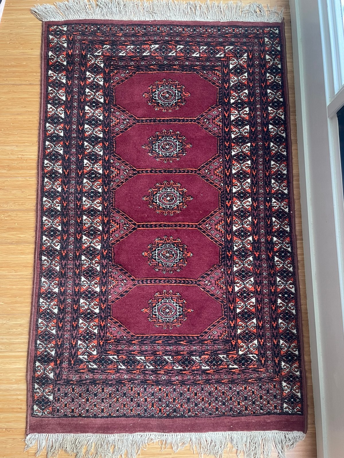 Vintage Oosters/perzisch tapijtje 165x94cm, Ophalen of Verzenden
