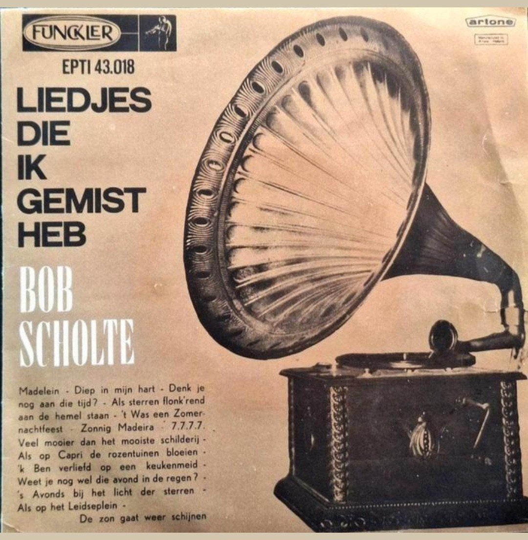7"/SINGLE  BOB SCHOLTE - Liedjes Die Ik Gemist Heb, Ophalen of Verzenden, Gebruikt, Nederlandstalig