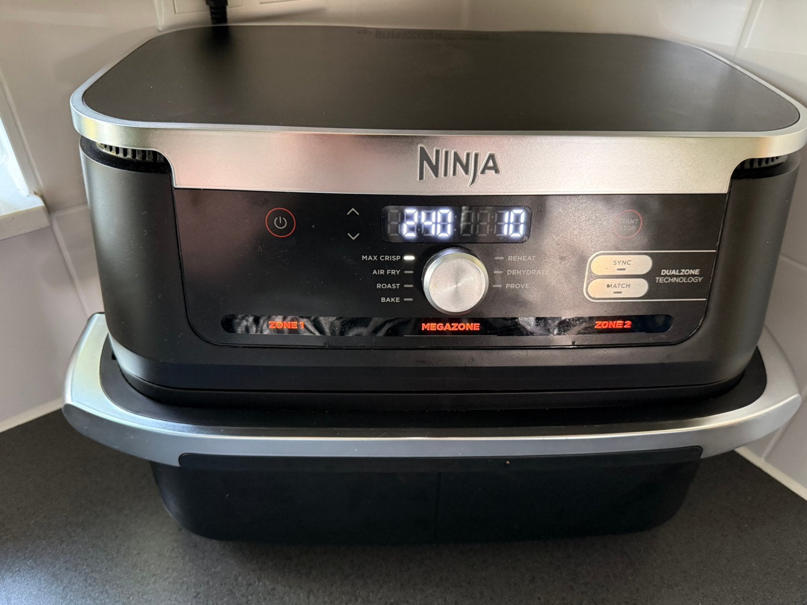 Ninja foodi dual zone airfryer, Witgoed en Apparatuur, Slowcookers, Zo goed als nieuw, Ophalen