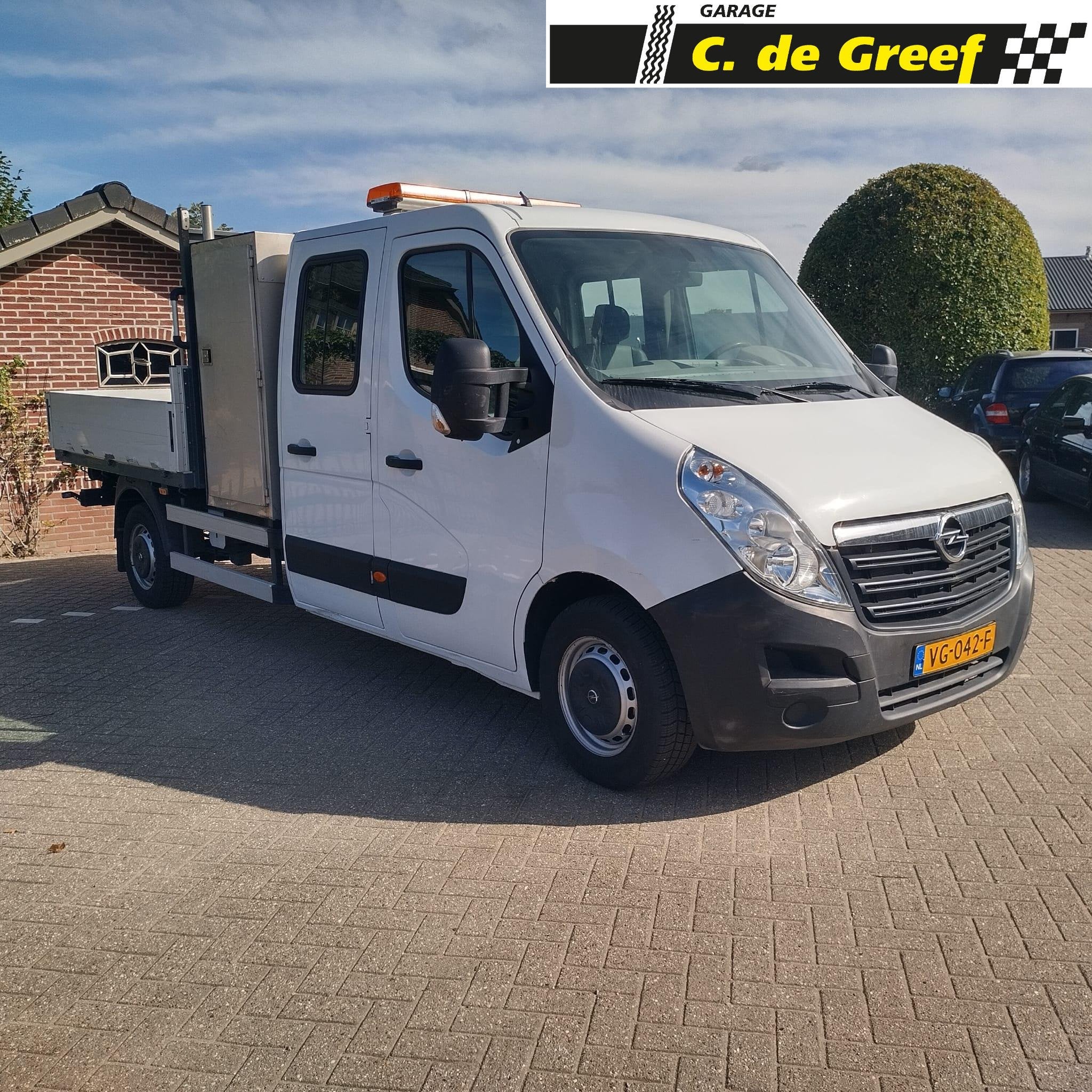 Opel Movano 2.3 CDTI L3 dubbelcabine-kipper, Auto's, Voorwielaandrijving, Euro 5, Gebruikt, 2500 kg