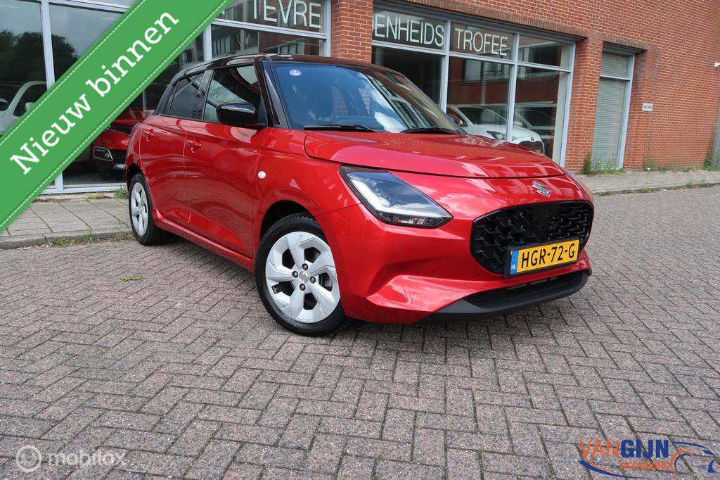 Suzuki Swift 1.2 Smart Hybrid Two-Tone Carplay Automaat, Stof, Gebruikt, Swift, Origineel Nederlands