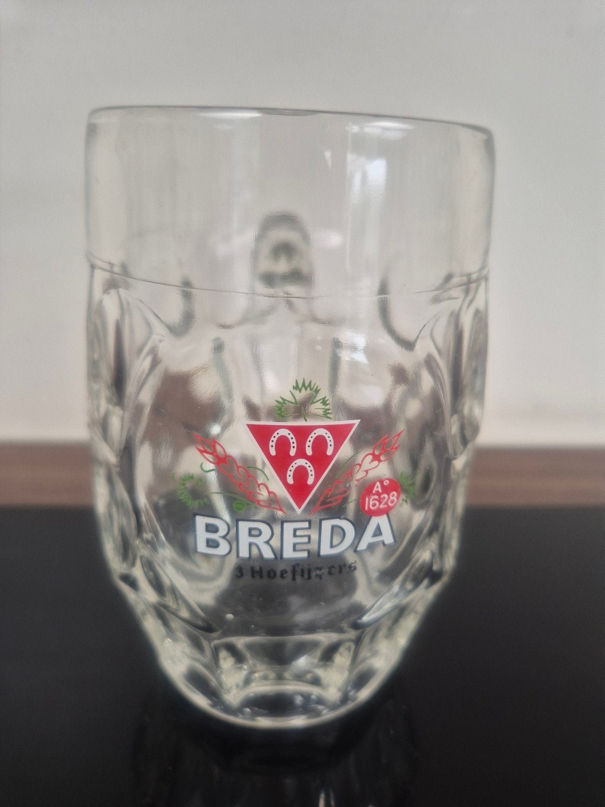 3 hoefijzers Breda bierpul, 0,5 l, Verzamelen, Ophalen of Verzenden, Zo goed als nieuw, Pul(len), Overige merken