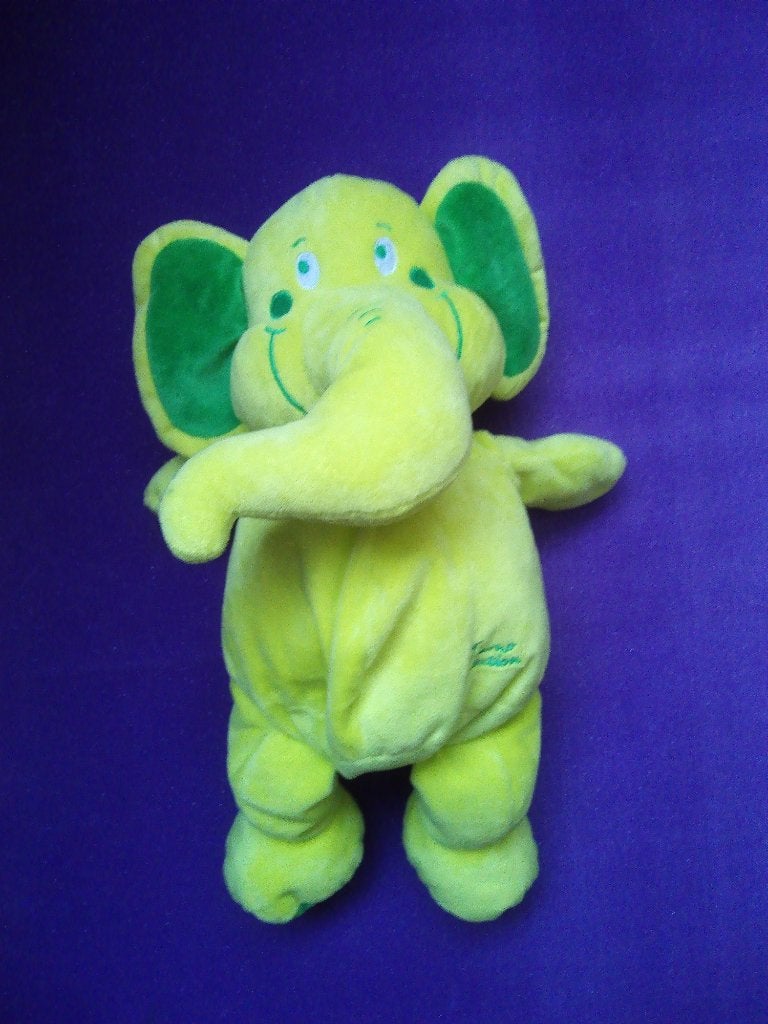 TIAMO COLLECTION Knuffel OLIFANT UIT 2005. 38 CM **Nieuw**, Groen, Overige karakters, Nieuw, Ophalen of Verzenden