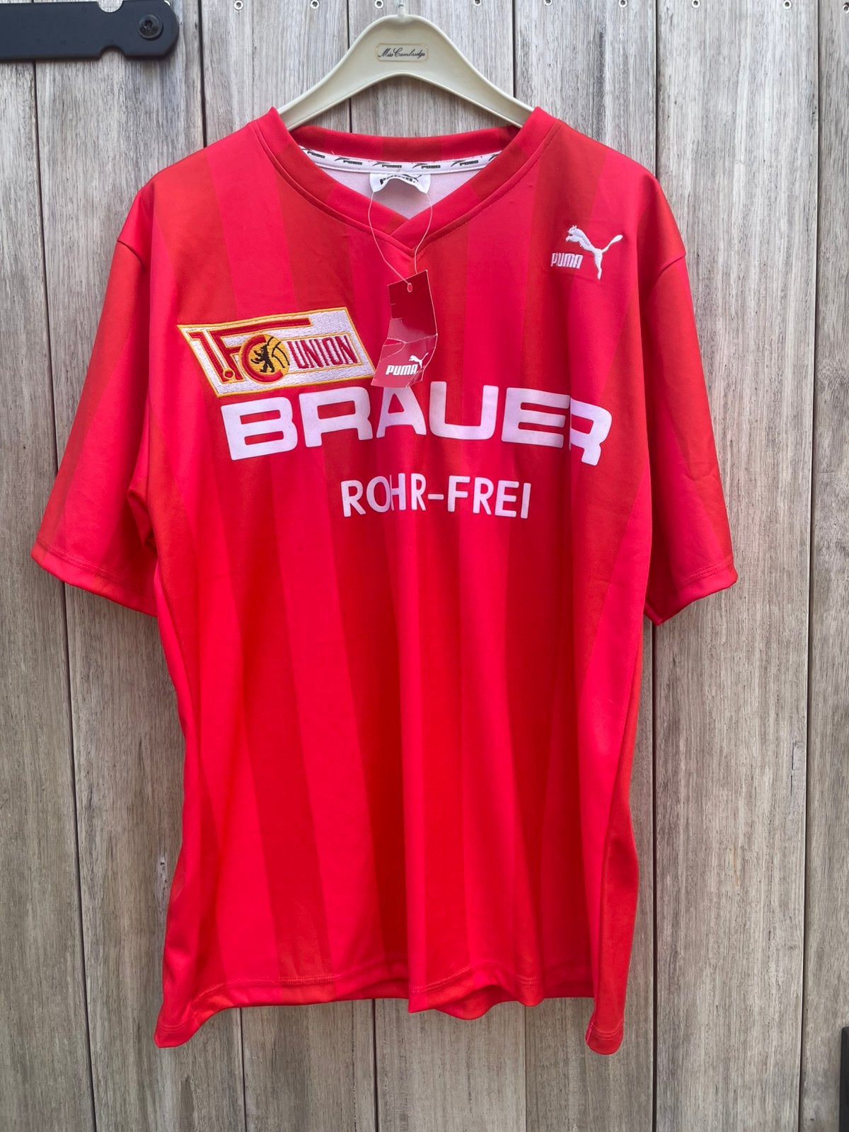 Retromodel Union Berlin, Verzamelen, Sportartikelen en Voetbal, Verzenden, Nieuw, Buitenlandse clubs, Shirt