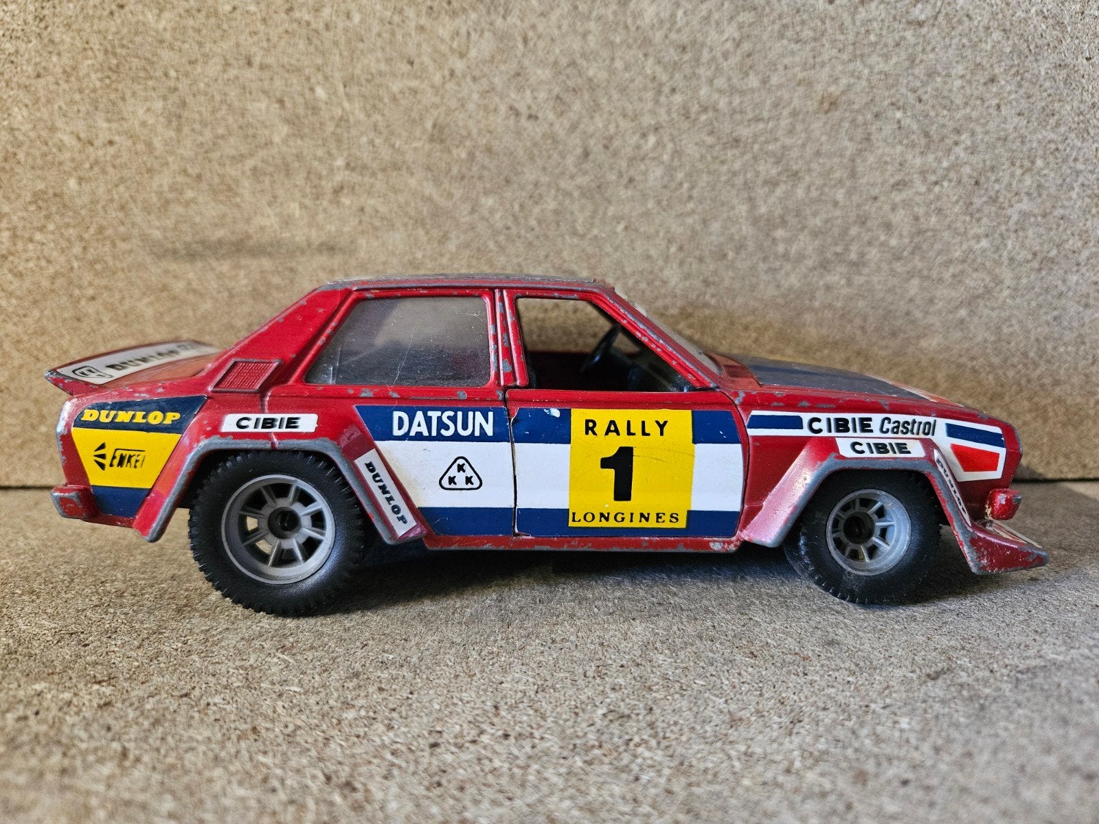 Datsun Violet 160J Rally Modelauto - Vintage, Ophalen, Gebruikt, Overige merken