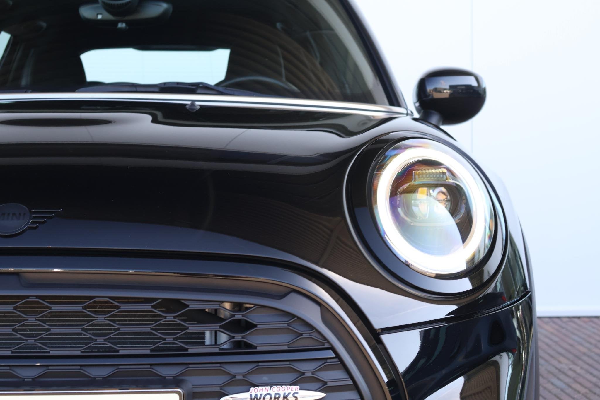 MINI 3-deurs Cooper John Cooper Works / JCW-Pakket / Stuur &, Auto's, 12 maanden, Gebruikt, Zwart, Origineel Nederlands