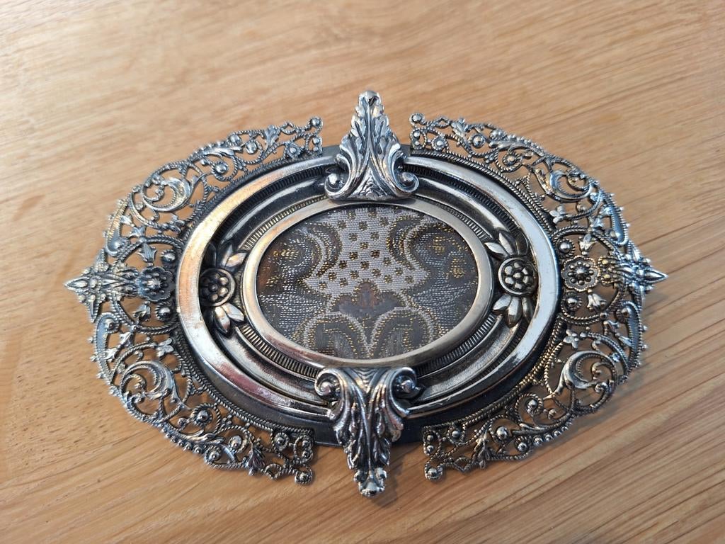 Ermani Bulatti Broche met Speld - Vintage Stijl, Sieraden, Tassen en Uiterlijk, Ophalen of Verzenden, Zo goed als nieuw, Overige materialen