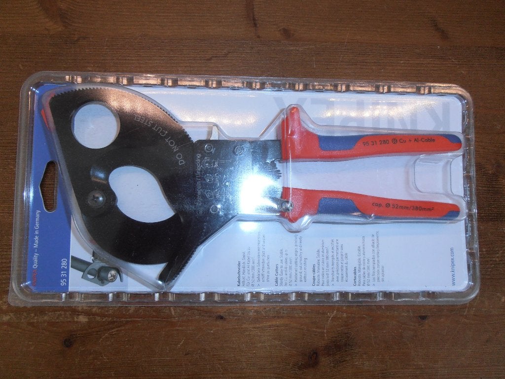 Knipex ratel kabelschaar 95 31 280., Ophalen of Verzenden, Nieuw