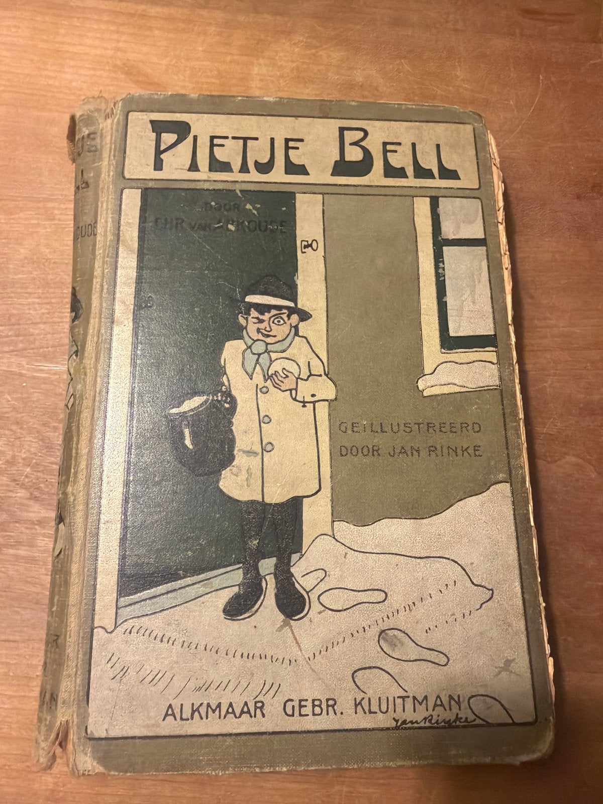 Pietje Bell - Oude editie van Chr. van Abkoude, Boeken, Ophalen of Verzenden, Gelezen, Fictie algemeen