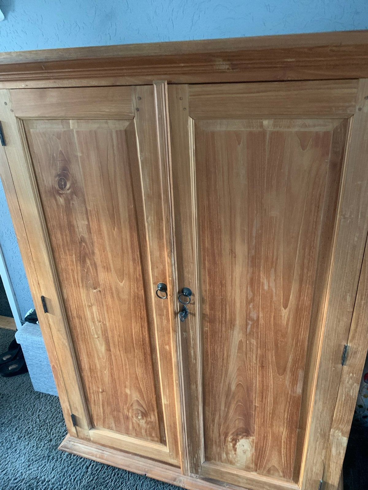 Teak kast / computerkast, Huis en Inrichting, Ophalen, Gebruikt, 70 tot 120 cm, 40 tot 80 cm
