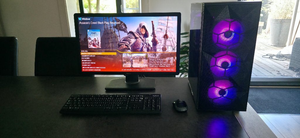 Leuke Game-PC,Core i7-7740x,GTX1660ti 6gb,16gb DDR4,1tb SSD, Ophalen, Zo goed als nieuw, Gaming, SSD