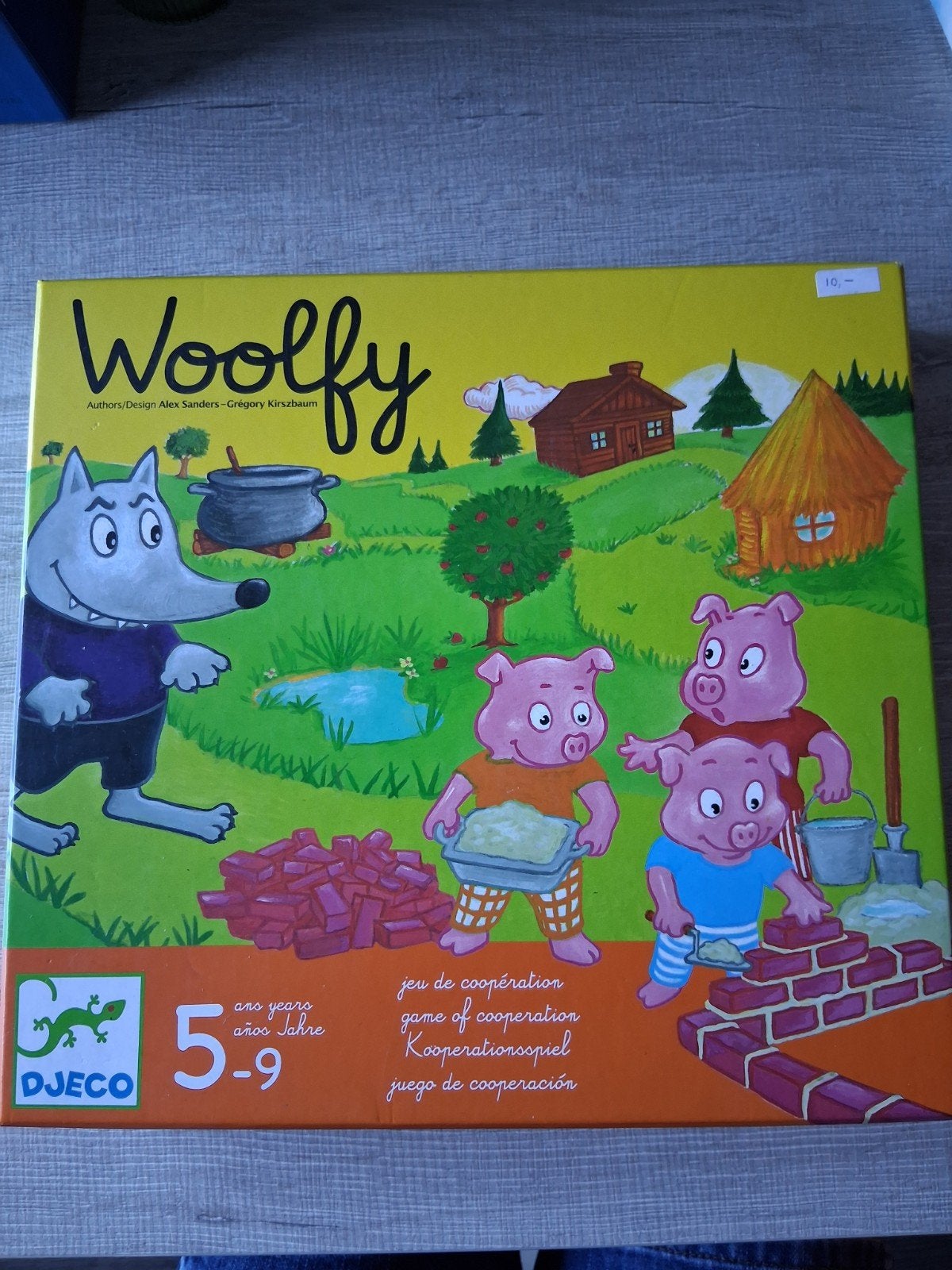 Woolfy: Coöperatief bordspel voor kinderen (Djeco), Drie of vier spelers, Ophalen of Verzenden, Djeco