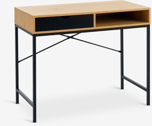 TRAPPEDAL Jysk bureau
Bureau TRAPPEDAL 48x95 1 lade warm eik, Ophalen