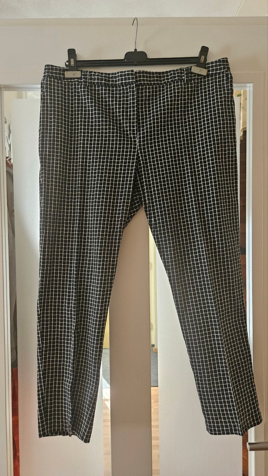 Atmosphere Zwart-wit Geruite Broek Maat 46/48, Kleding | Dames, Atmosphere, Zwart, Maat 46/48 (XL) of groter, Ophalen of Verzenden
