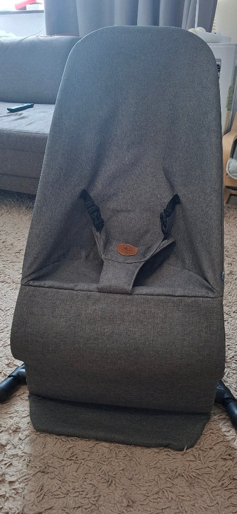 EcoViking Baby Bouncer/Wipstoel – Grijs, Verstelbaar, Wipstoel, Zo goed als nieuw, Ophalen