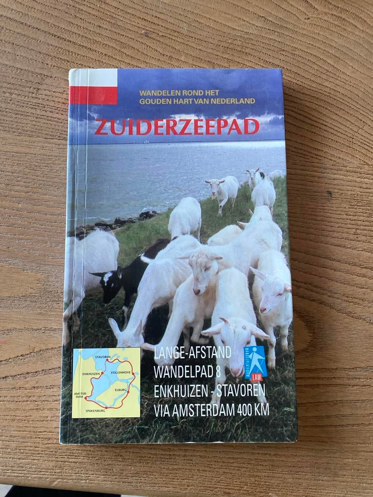 Zuiderzeepad LAW 8 - Wandelgids Enkhuizen-Stavoren, Boeken, Reisgidsen, Fiets- of Wandelgids, Ophalen of Verzenden, Benelux, Gelezen