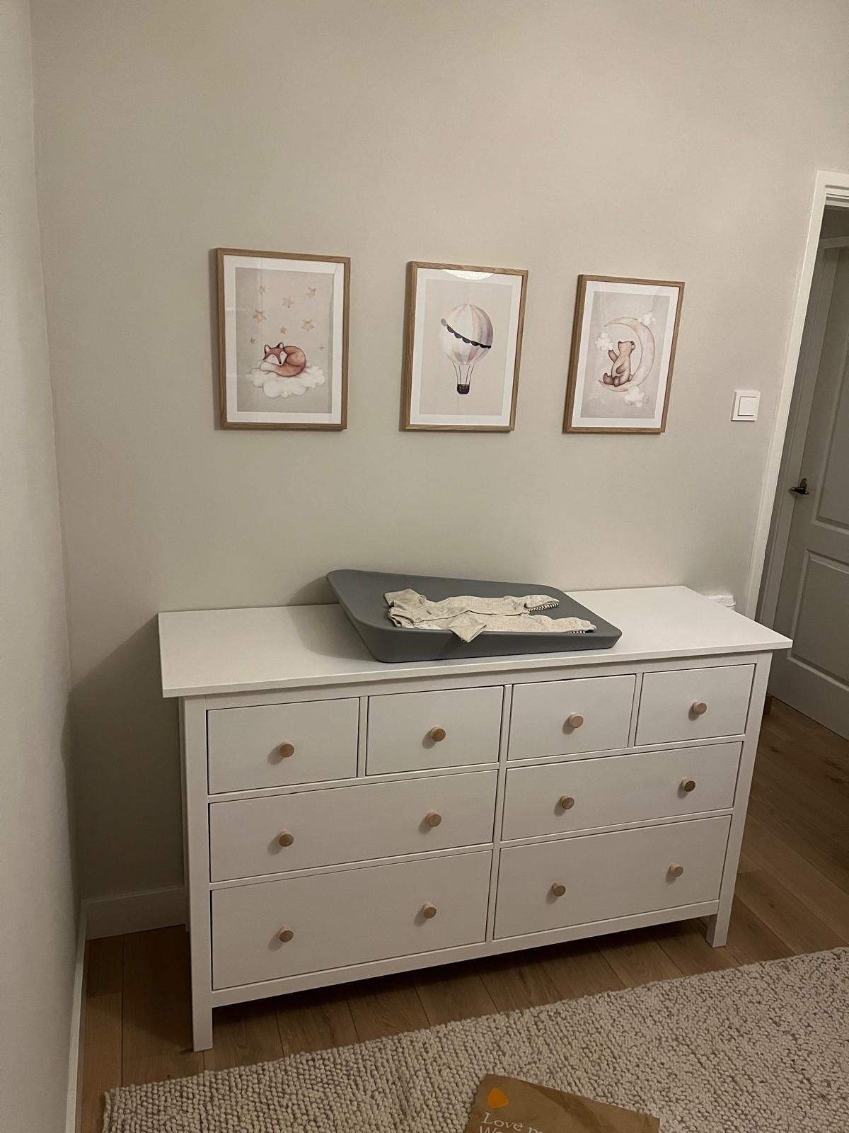 IKEA Hemnes ladekast / commode - wit, Ophalen, Gebruikt, 50 tot 70 cm, 100 cm of meer