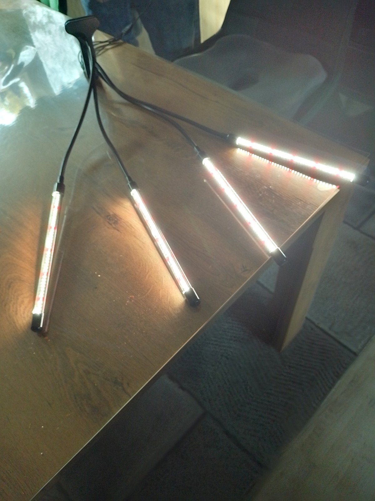 Lamp met klem bevestiging, Ophalen