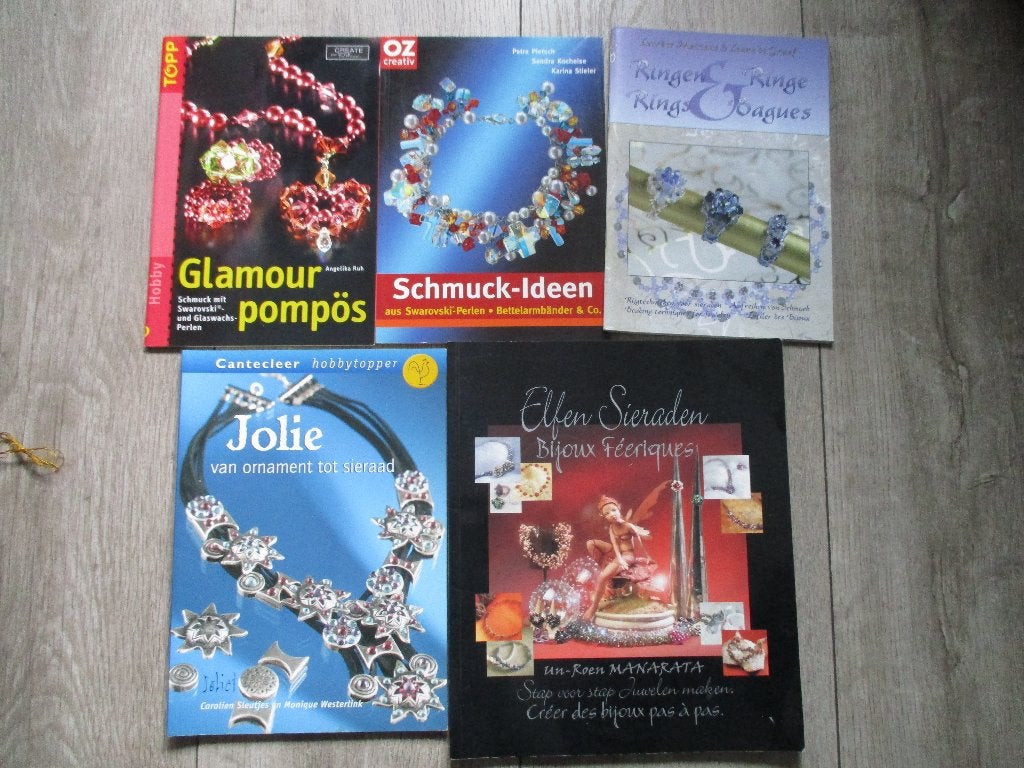 partij sieraden boeken, Ophalen of Verzenden, Nieuw, Overige typen
