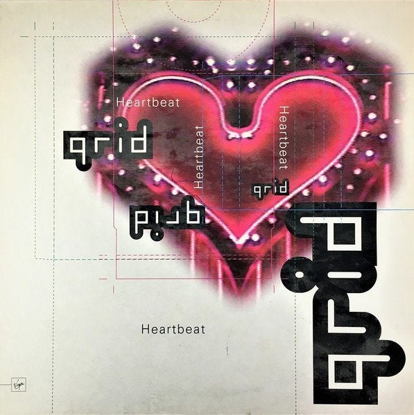 The Grid 12" Heartbeat ( 1992 ), Gebruikt, House, Ophalen of Verzenden, EP