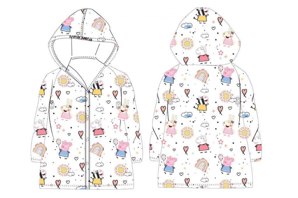 Peppa Pig Regenjas Transparant - Maat 98/104-110/116-122/128, Meisje, Nieuw, Ophalen of Verzenden, Peppa Pig
