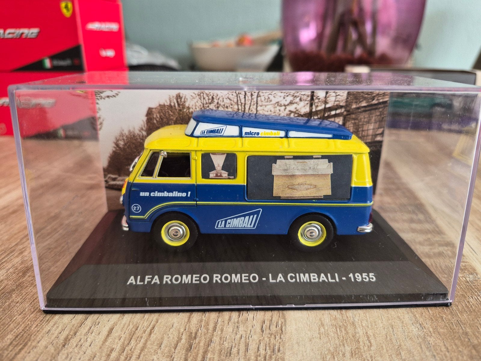Alfa Romeo Cimbali - 1955 1:43 (Altaya/Atlas), Ophalen of Verzenden, Nieuw, Auto, Overige merken