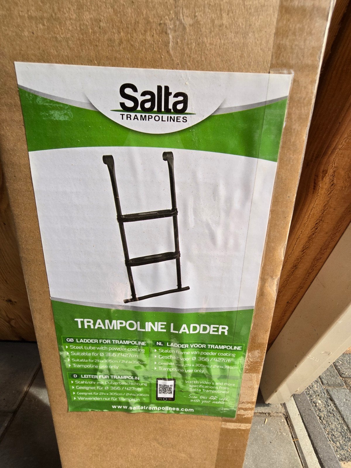 Salta Trampoline Ladder - Nieuw in doos, Ophalen of Verzenden, Nieuw