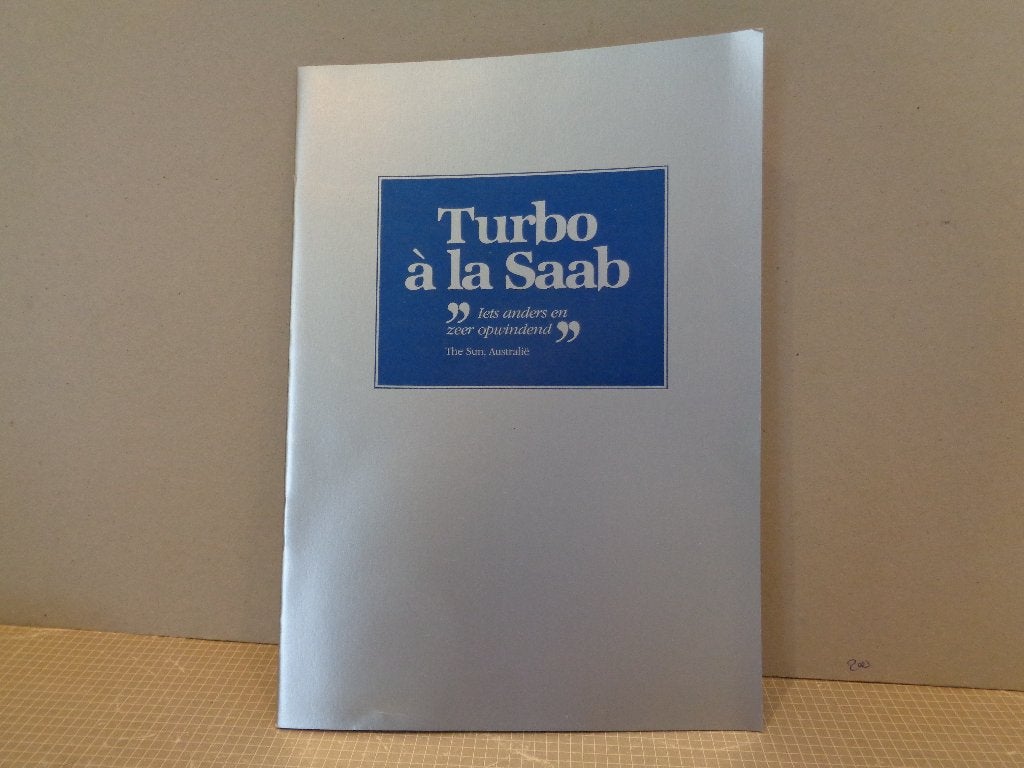 saab australie folder, Boeken, Ophalen of Verzenden, Zo goed als nieuw, Overige merken