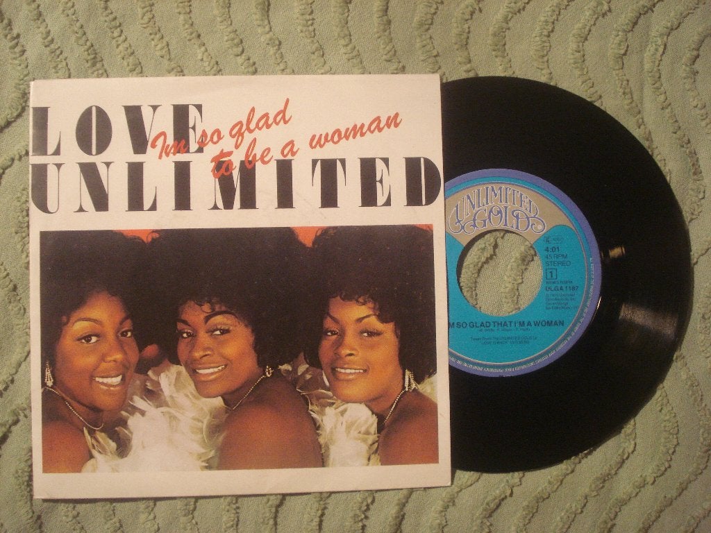 Love Unlimited 7" Vinyl Single: ‘I’m so glad to be a woman’, Ophalen of Verzenden, Zo goed als nieuw, 7 inch, R&B en Soul