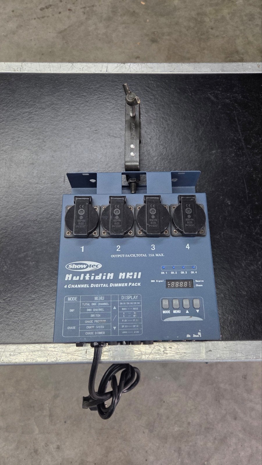 Showtec Multidim MKII 4-kanaals digitale dimmerpack, Ophalen of Verzenden, Gebruikt, Licht